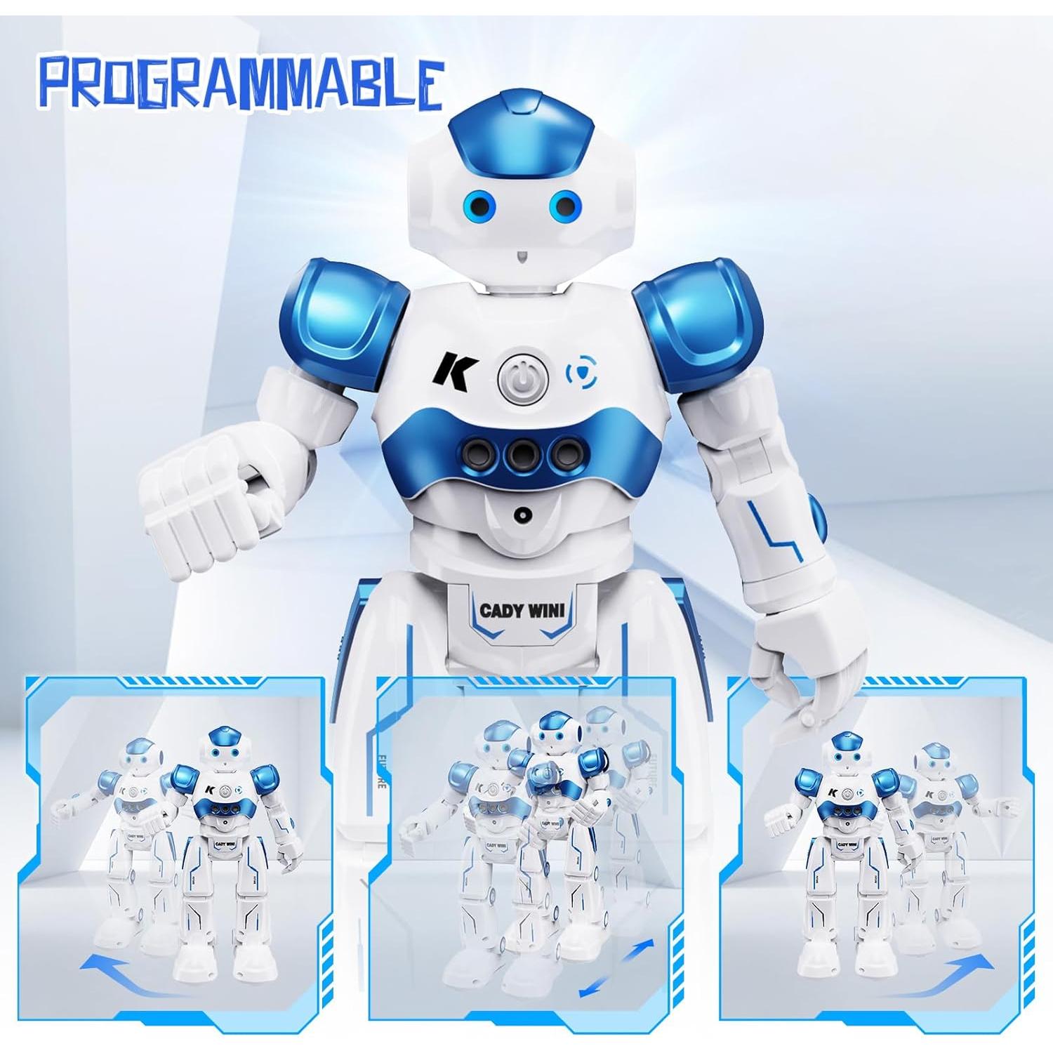 Robot RC Programable SGILE Azul con Detección de Gestos