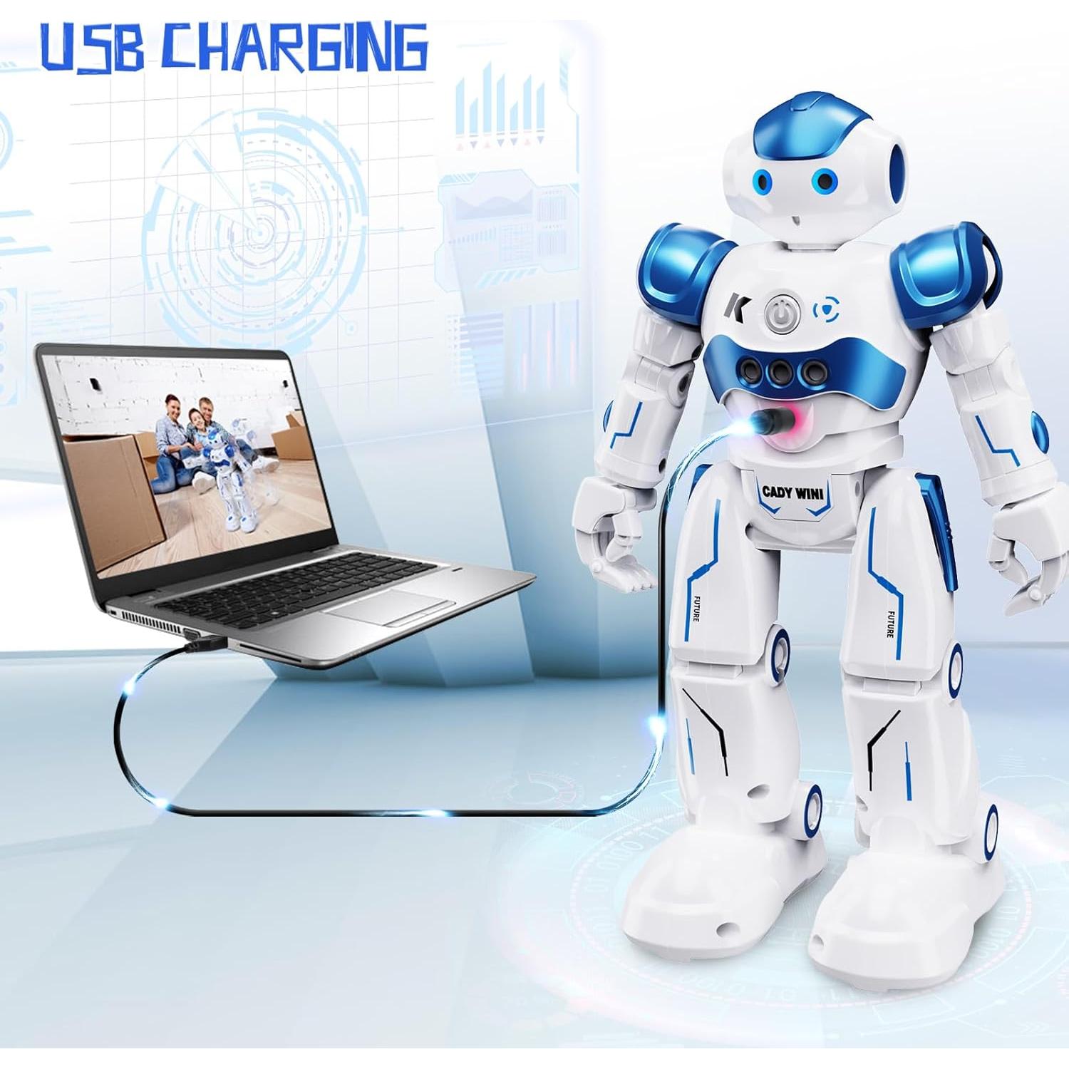 Robot RC Programable SGILE Azul con Detección de Gestos