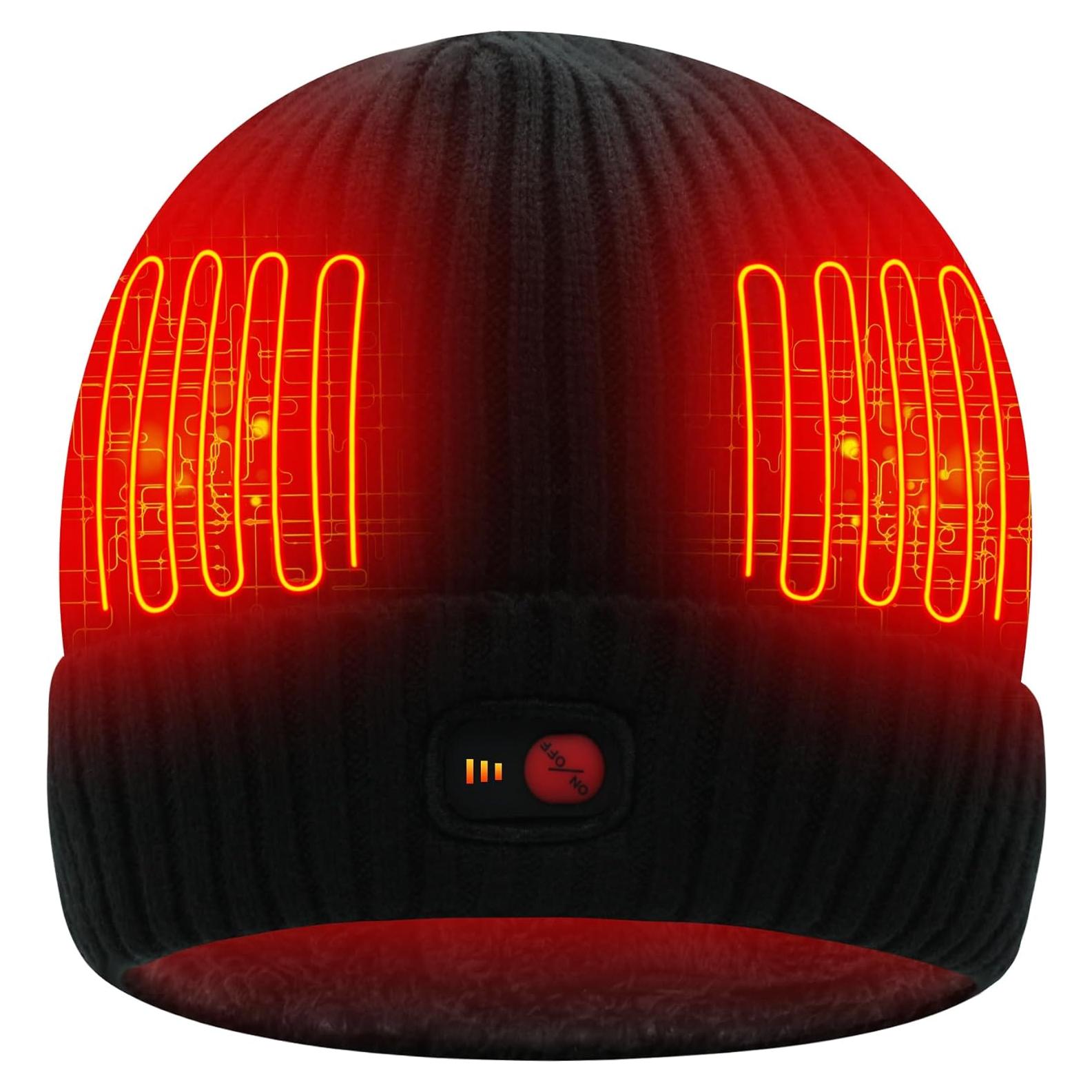 Gorro Beanie Calentado SVPRO Unisex con Batería Recargable