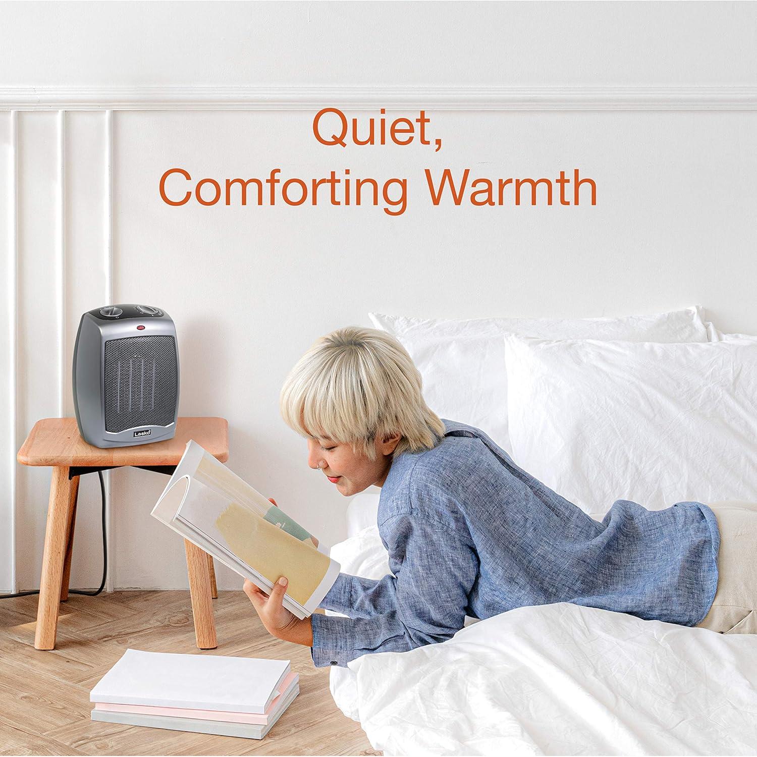 Calentador de Espacio Cerámico Lasko 754201 1500W Portátil