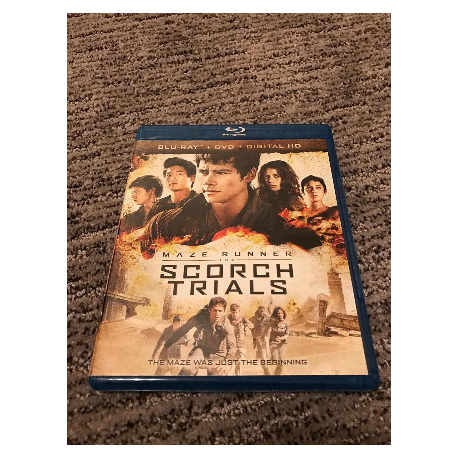 Maze Runner: Las Pruebas de Fuego Blu-Ray + DVD 2015