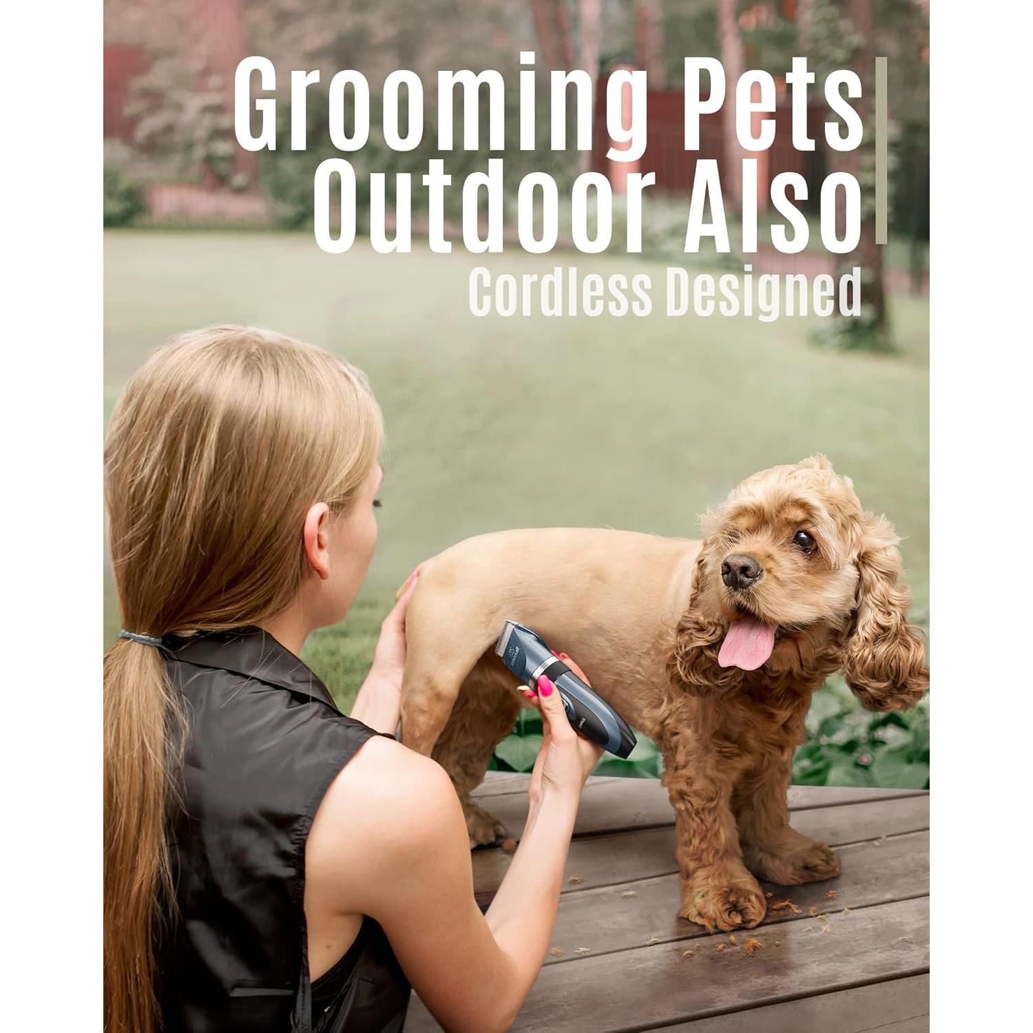 Cortadora de Pelo para Perros Oneisall Inalámbrica Silenciosa