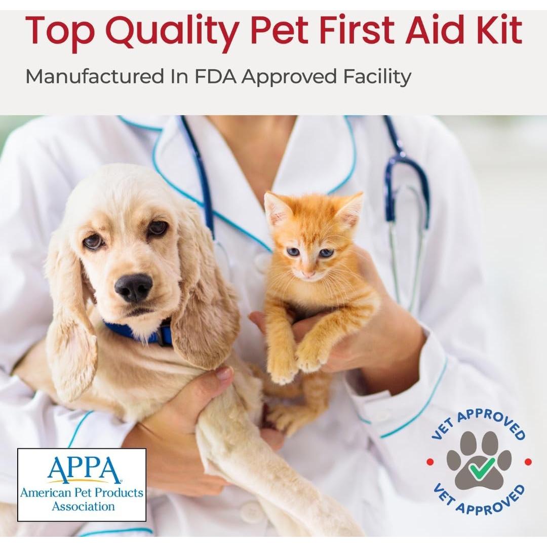 Kit de Primeros Auxilios para Perros Rubyloo 39 Piezas Viaje