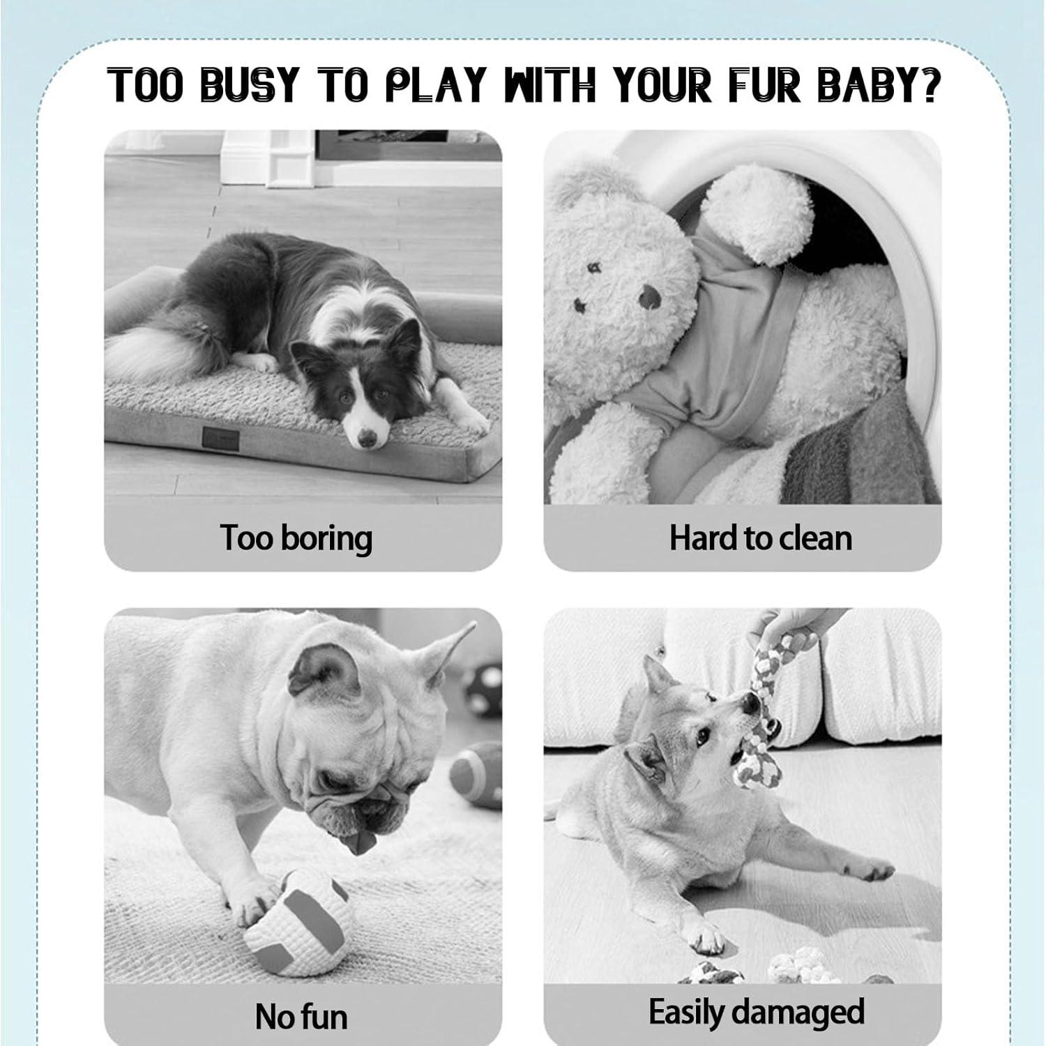 Pelota Automática Rebotadora Trumoon para Perros Pequeños 5.2 cm