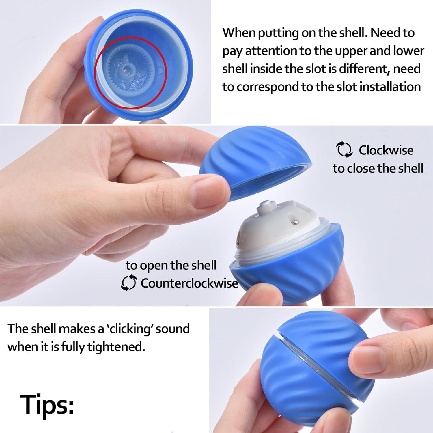 Pelota Automática Rebotadora Trumoon para Perros Pequeños 5.2 cm