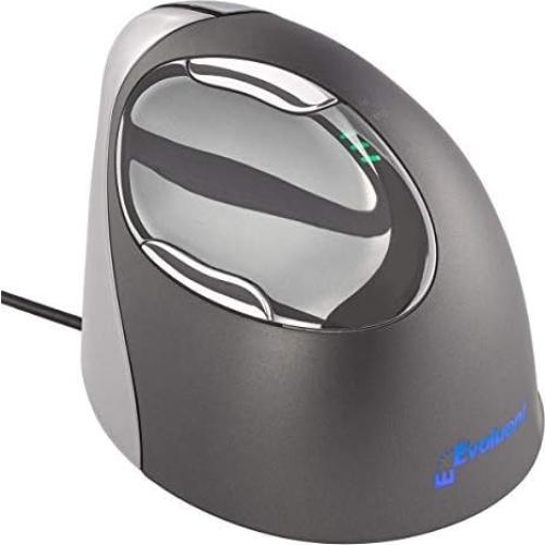 Ratón Vertical Evoluent VM4R Ergonómico con Cable USB 204g