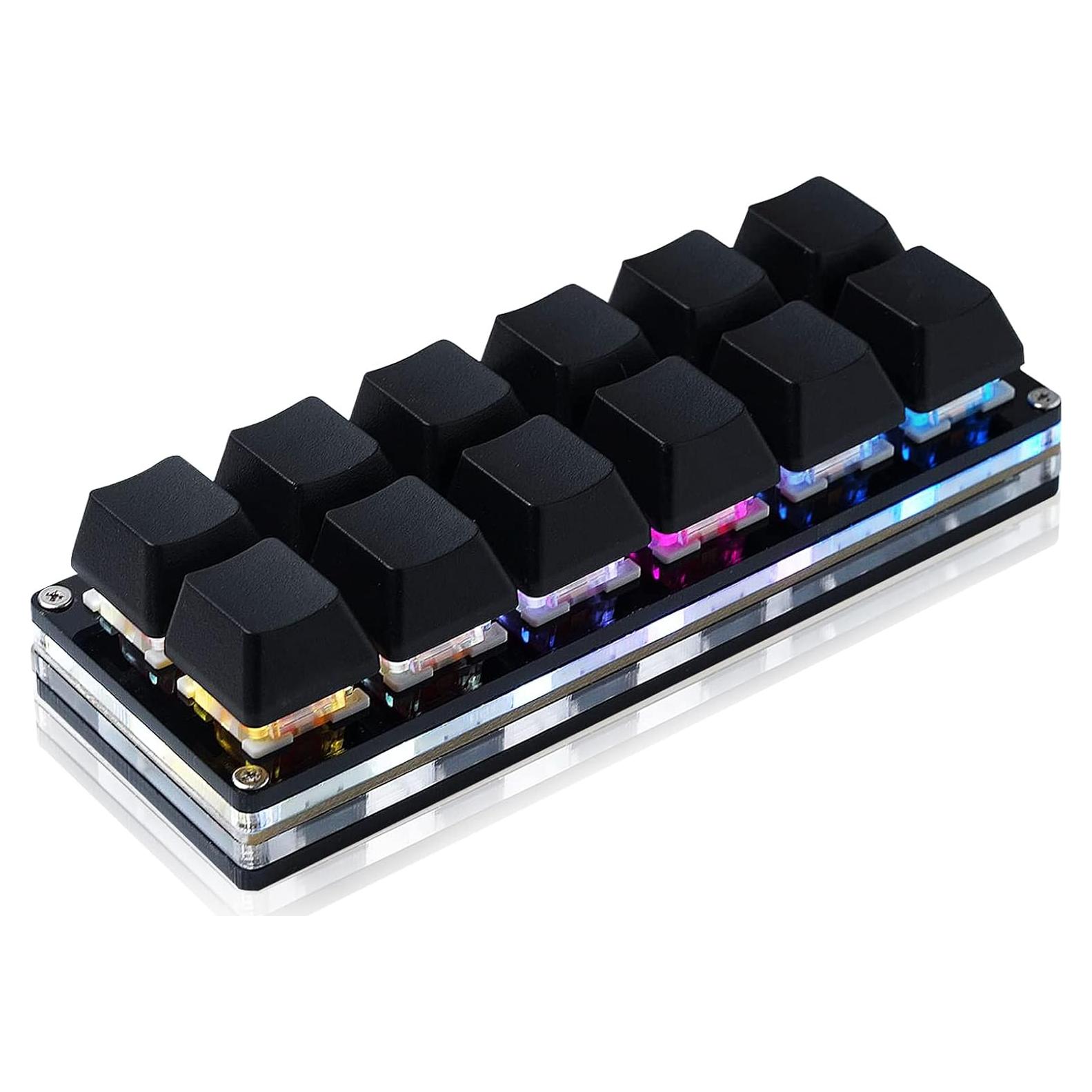 Teclado mecánico USB-C para juegos N/C 12 teclas programable