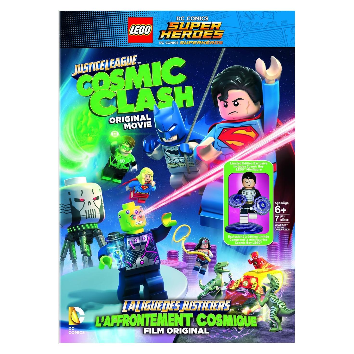 Lego DC Liga de la Justicia Choque Cósmico DVD