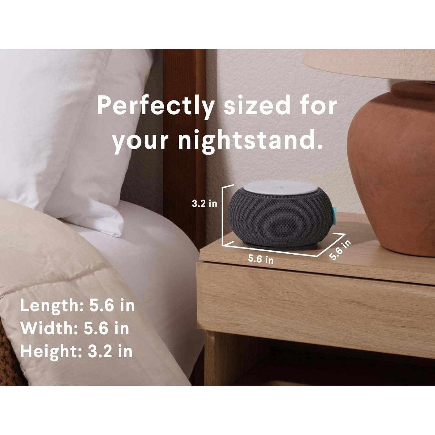 Máquina de Sonido SNOOZ Ruido Blanco Portátil Carbón 0.73 kg