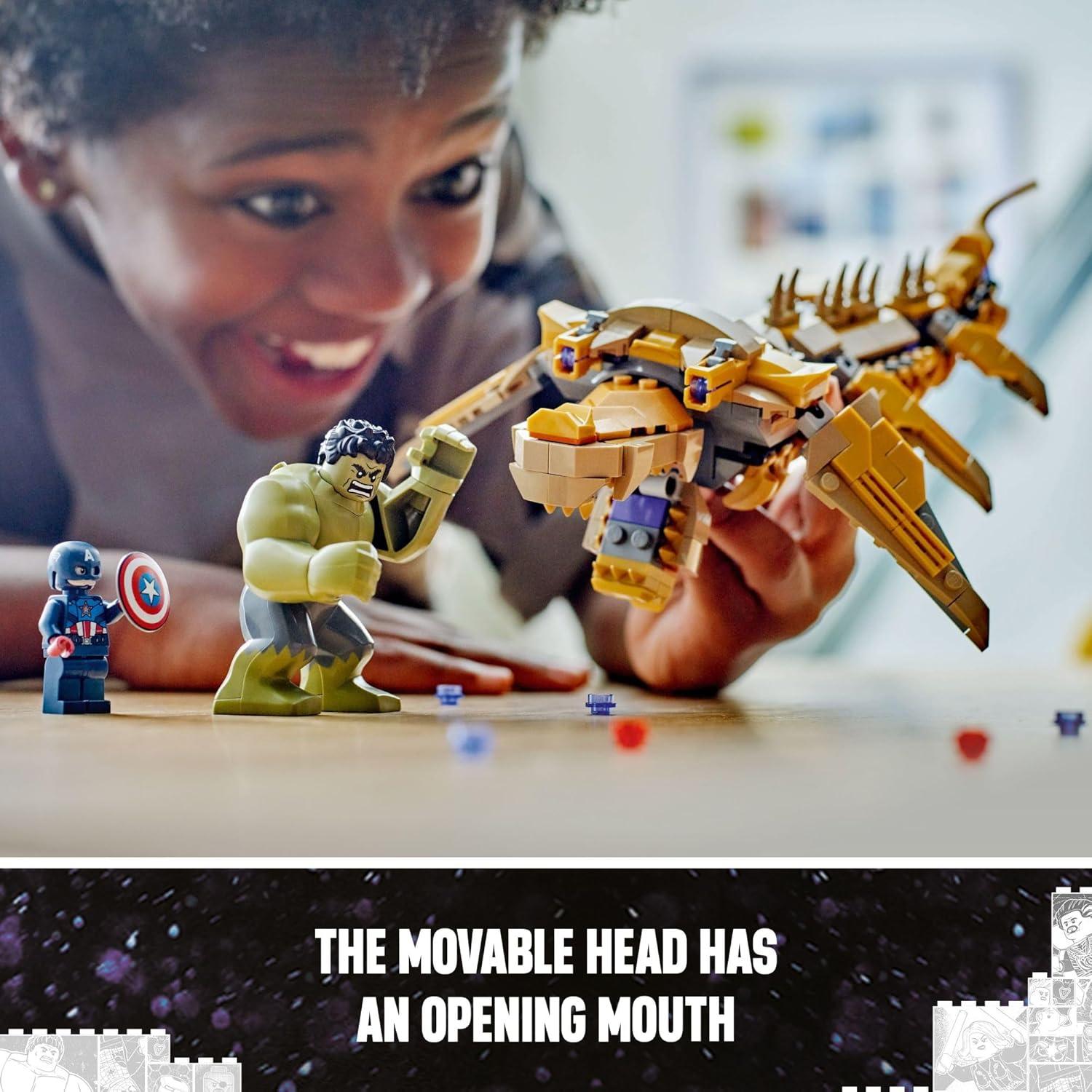 LEGO Marvel Vengadores vs Leviatán 76290, 347 Piezas