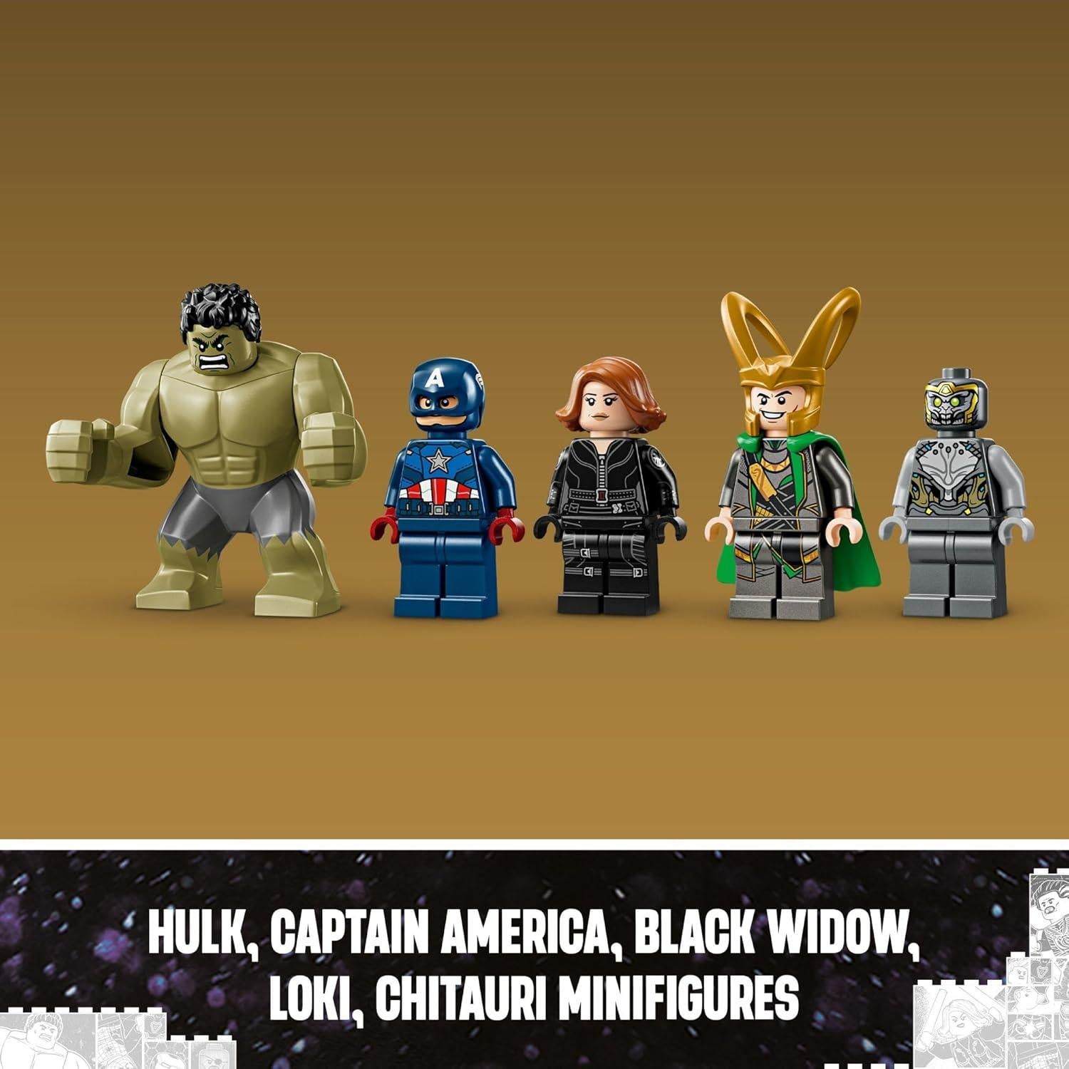 LEGO Marvel Vengadores vs Leviatán 76290, 347 Piezas