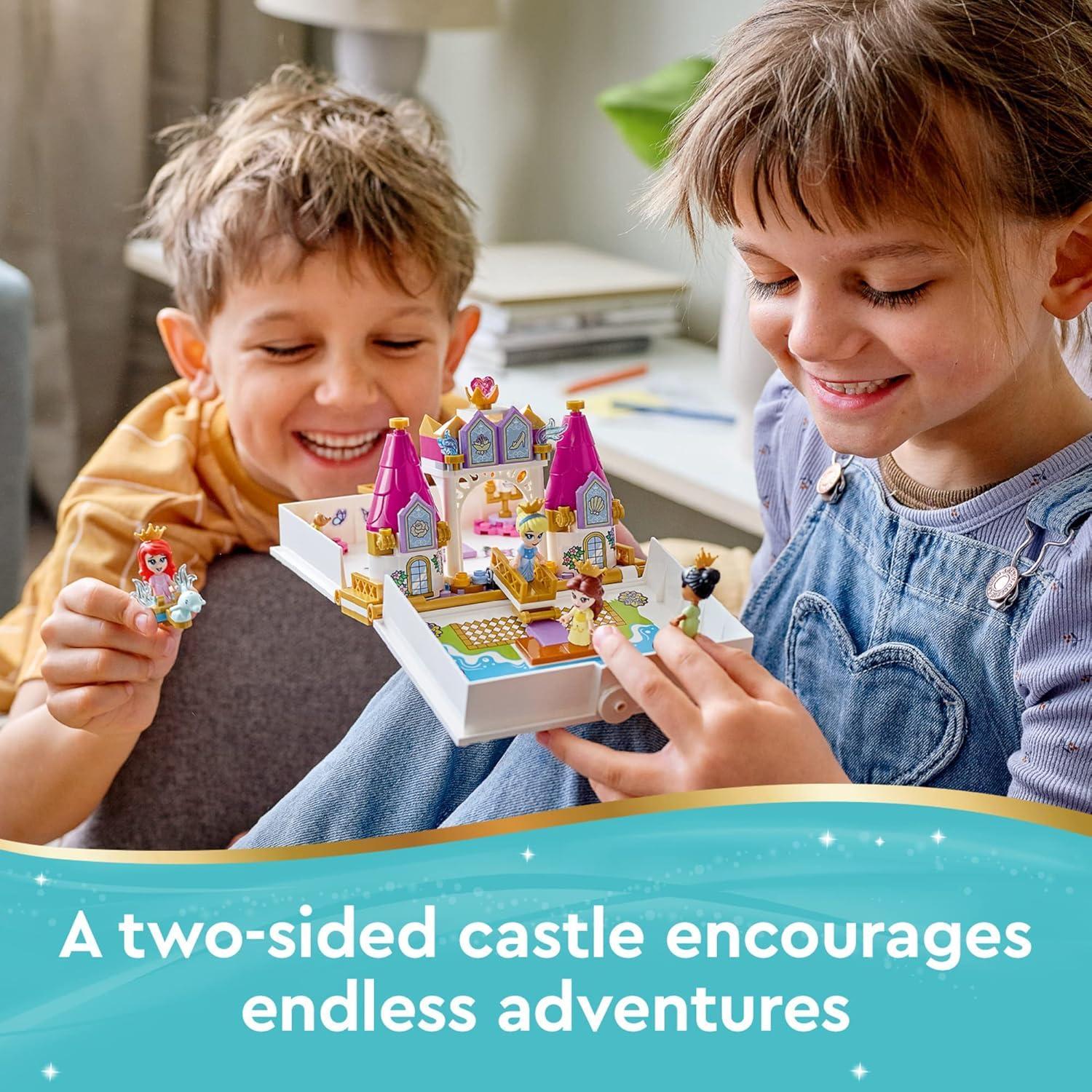 LEGO Disney Princesas Ariel, Bella, Cenicienta y Tiana 43193