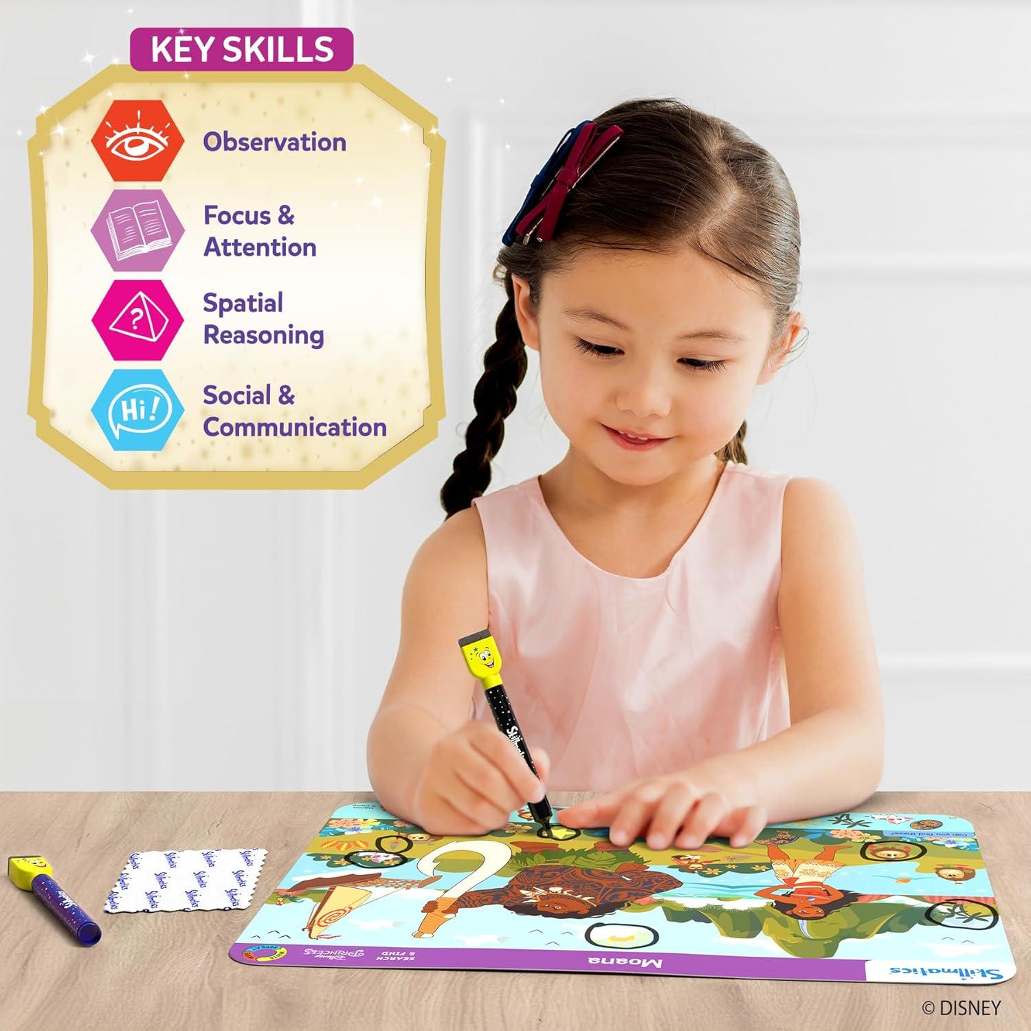 Juego Educativo Skillmatics Buscar y Encontrar Disney 6 Años
