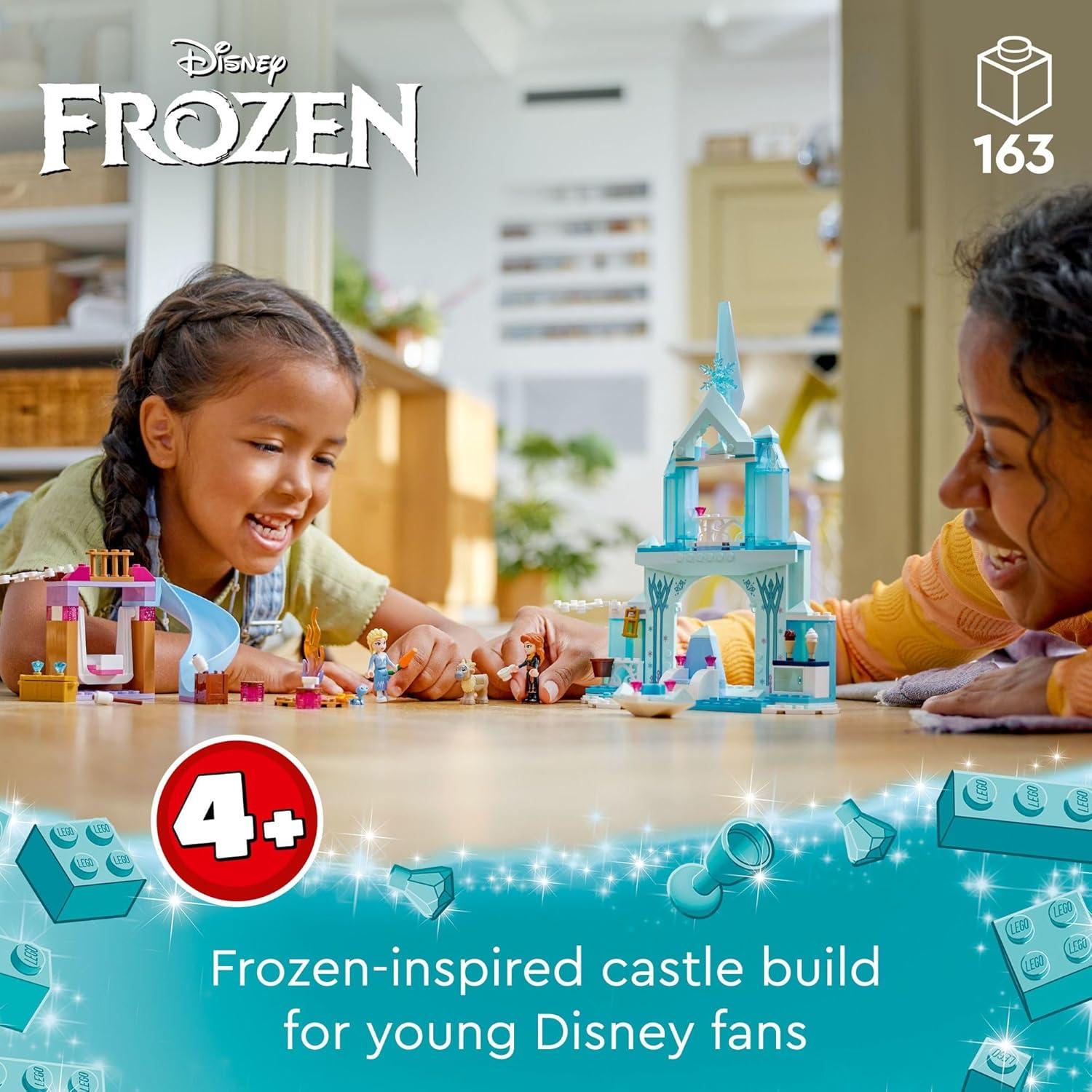 LEGO Disney Frozen Castillo Congelado de Elsa - 163 Piezas