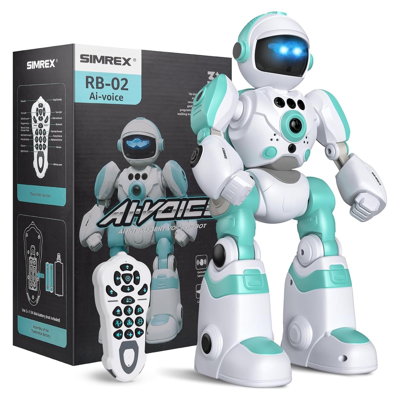 Robot Control Remoto SIMREX BG1538 Programable y Musical