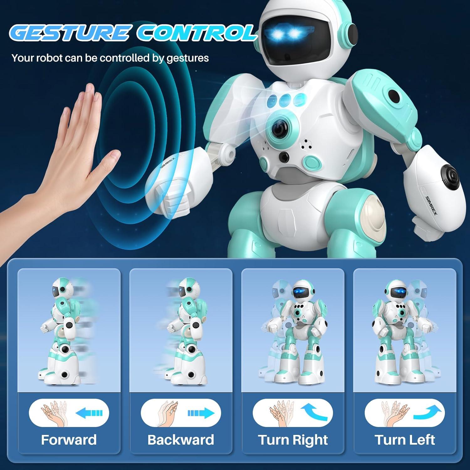 Robot Control Remoto SIMREX BG1538 Programable y Musical