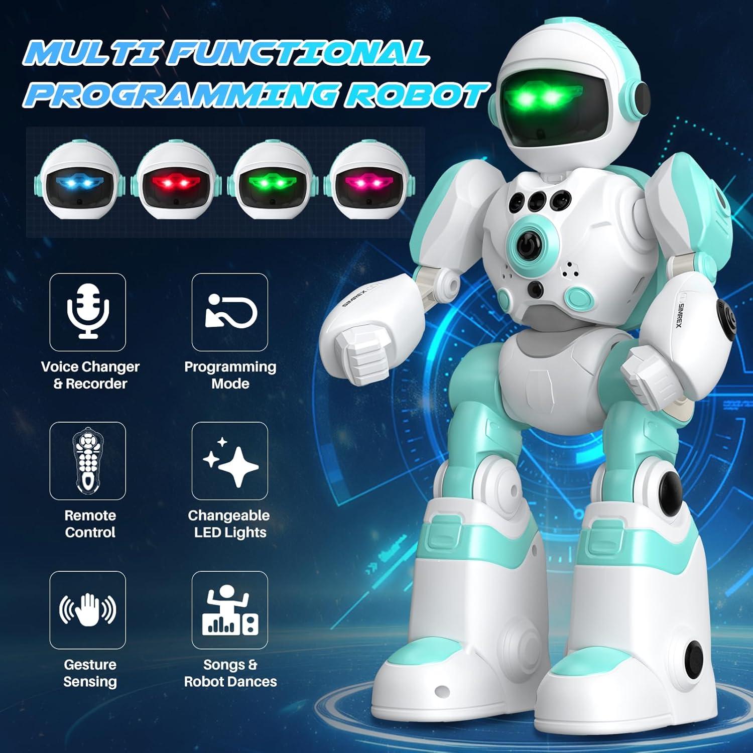 Robot Control Remoto SIMREX BG1538 Programable y Musical