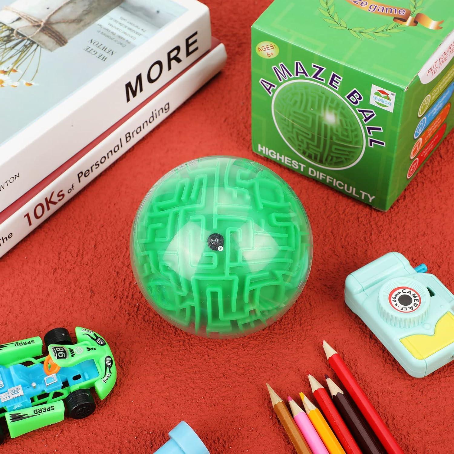 Maze Ball 3D Sumind Laberinto Rompecabezas 10 cm Verde