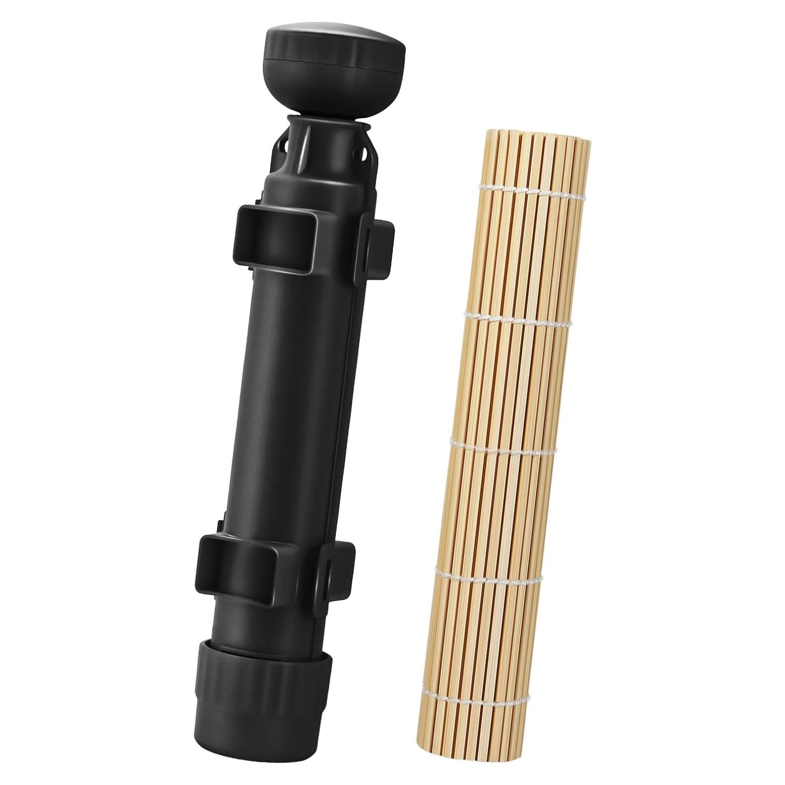 Rodillo de Sushi AISHN 30 cm Negro - Herramienta de Chef