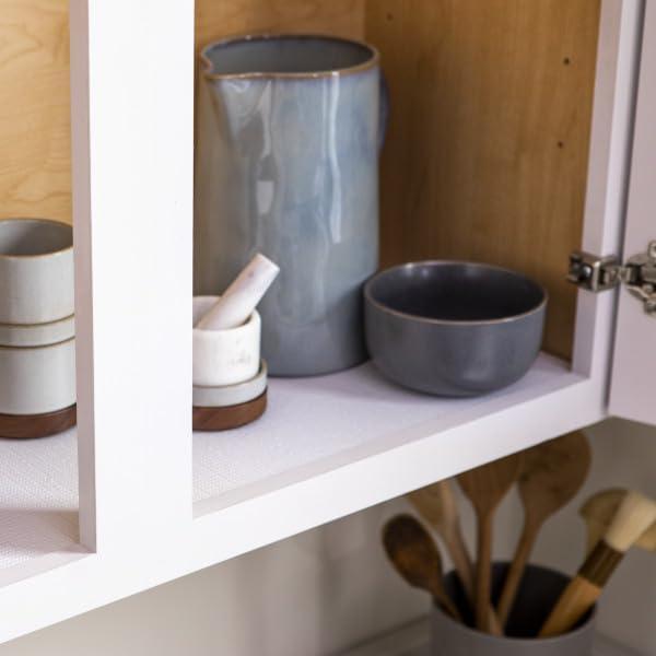 Forro de Estante No Adhesivo Duck 855145 Blanco 2 Rollos 30.48 cm x 6.1 m