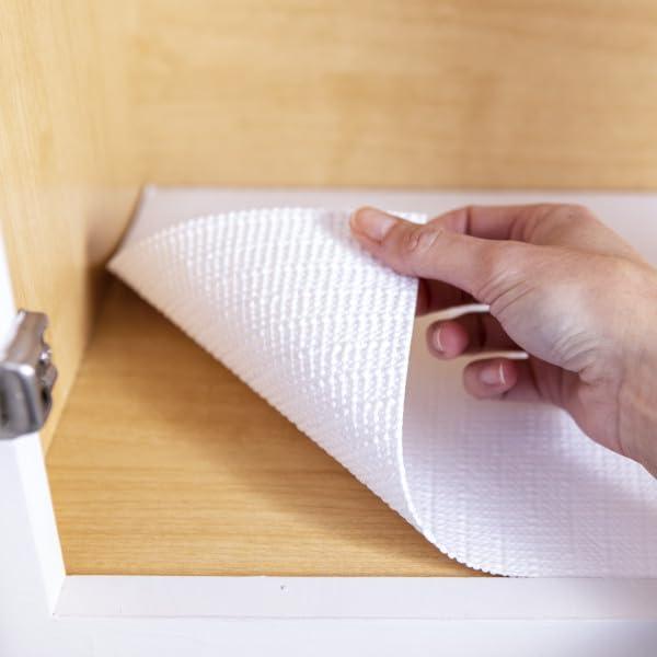 Forro de Estante No Adhesivo Duck 855145 Blanco 2 Rollos 30.48 cm x 6.1 m