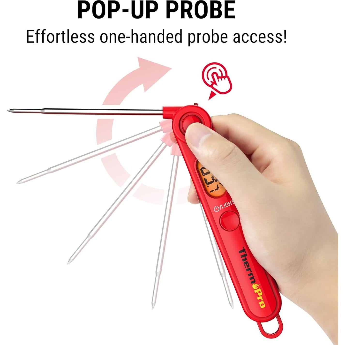 Termómetro Digital de Cocina ThermoPro TP03B - Lectura Instantánea