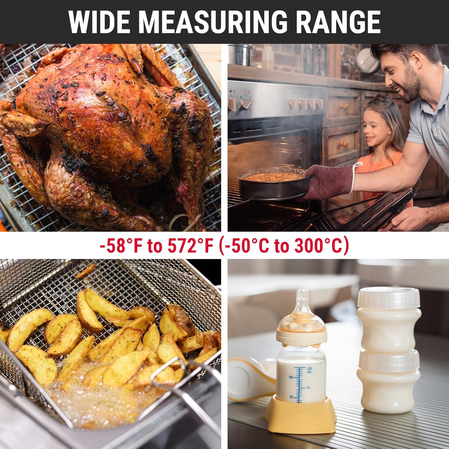 Termómetro Digital de Cocina ThermoPro TP03B - Lectura Instantánea