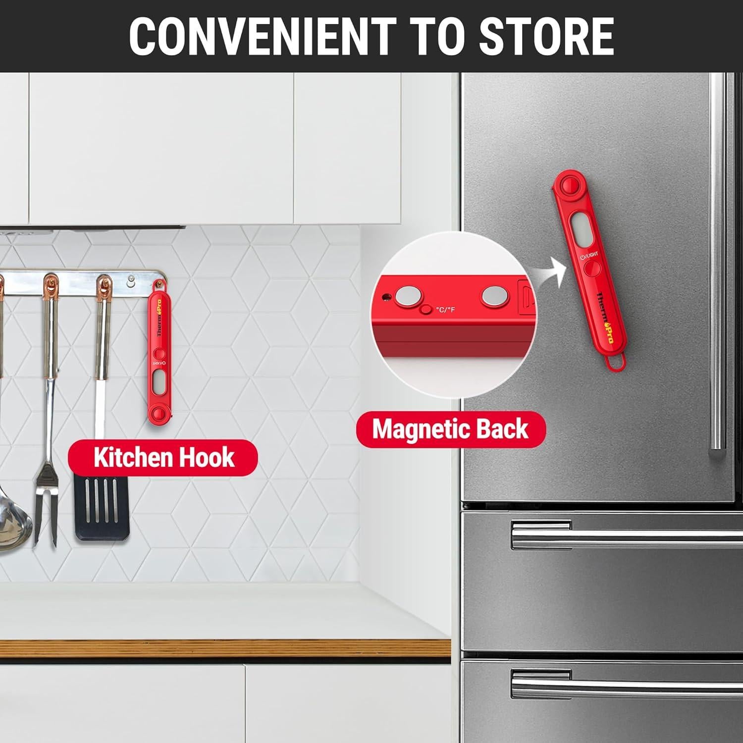 Termómetro Digital de Cocina ThermoPro TP03B - Lectura Instantánea