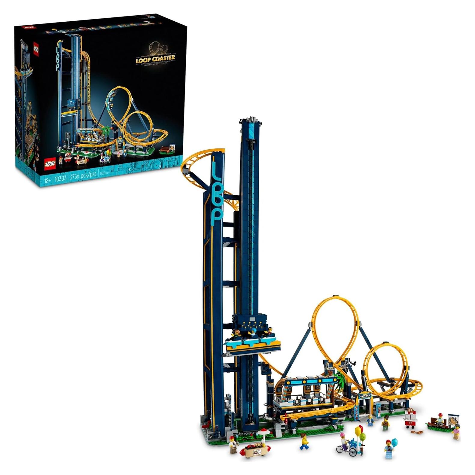 LEGO Icons Montaña Rusa 10303, Set de Construcción Adultos