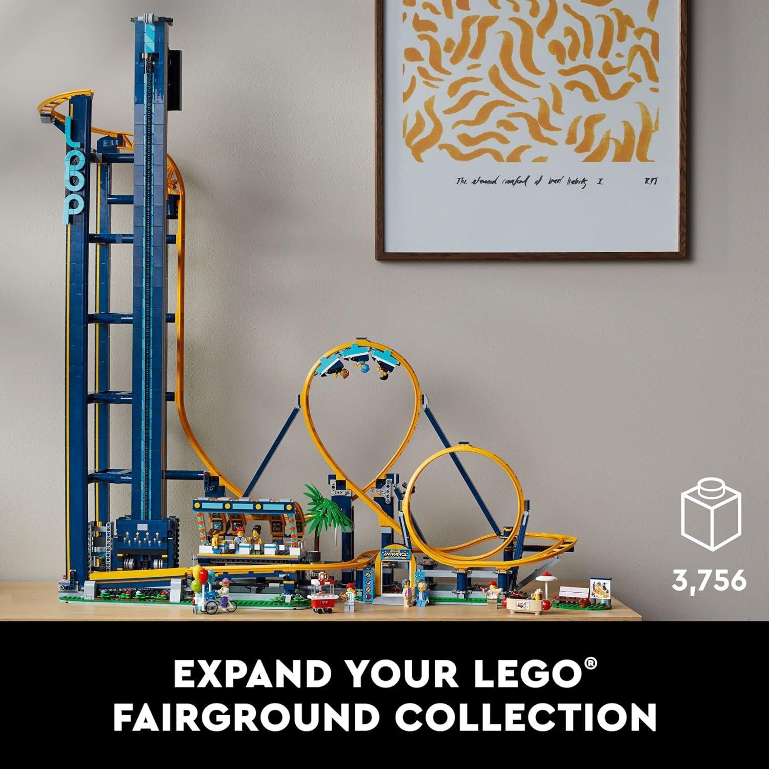 LEGO Icons Montaña Rusa 10303, Set de Construcción Adultos