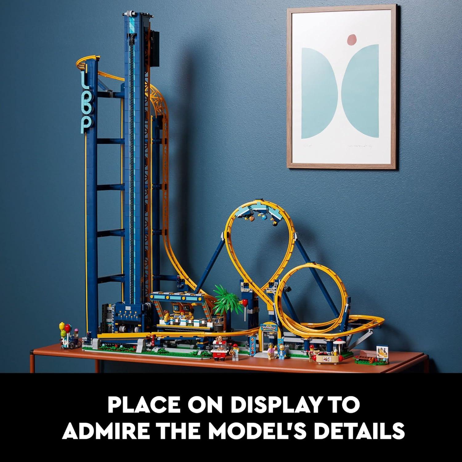 LEGO Icons Montaña Rusa 10303, Set de Construcción Adultos