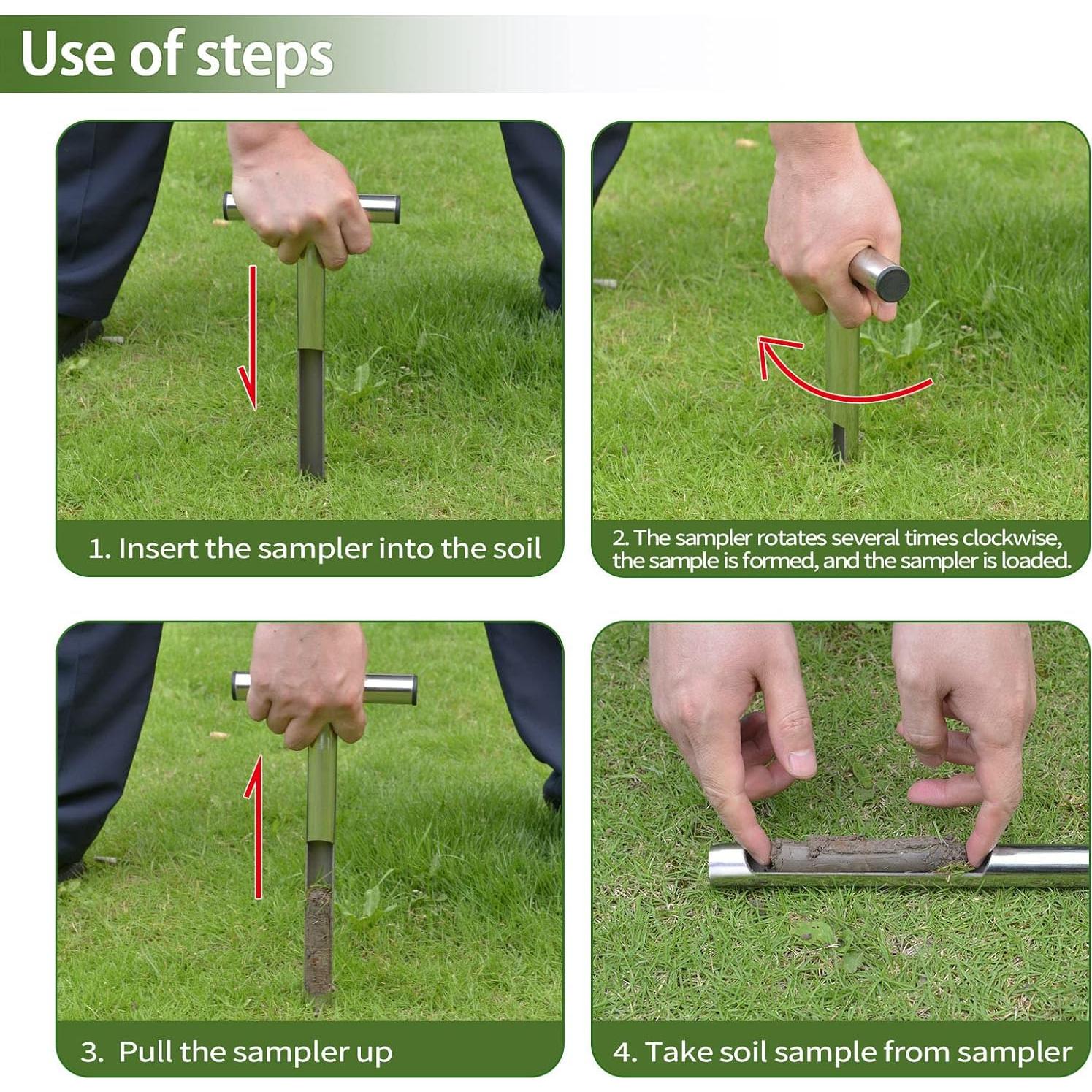 Sonda de Suelo 30.48 cm Lichtund con 2 Bolsas Reutilizables