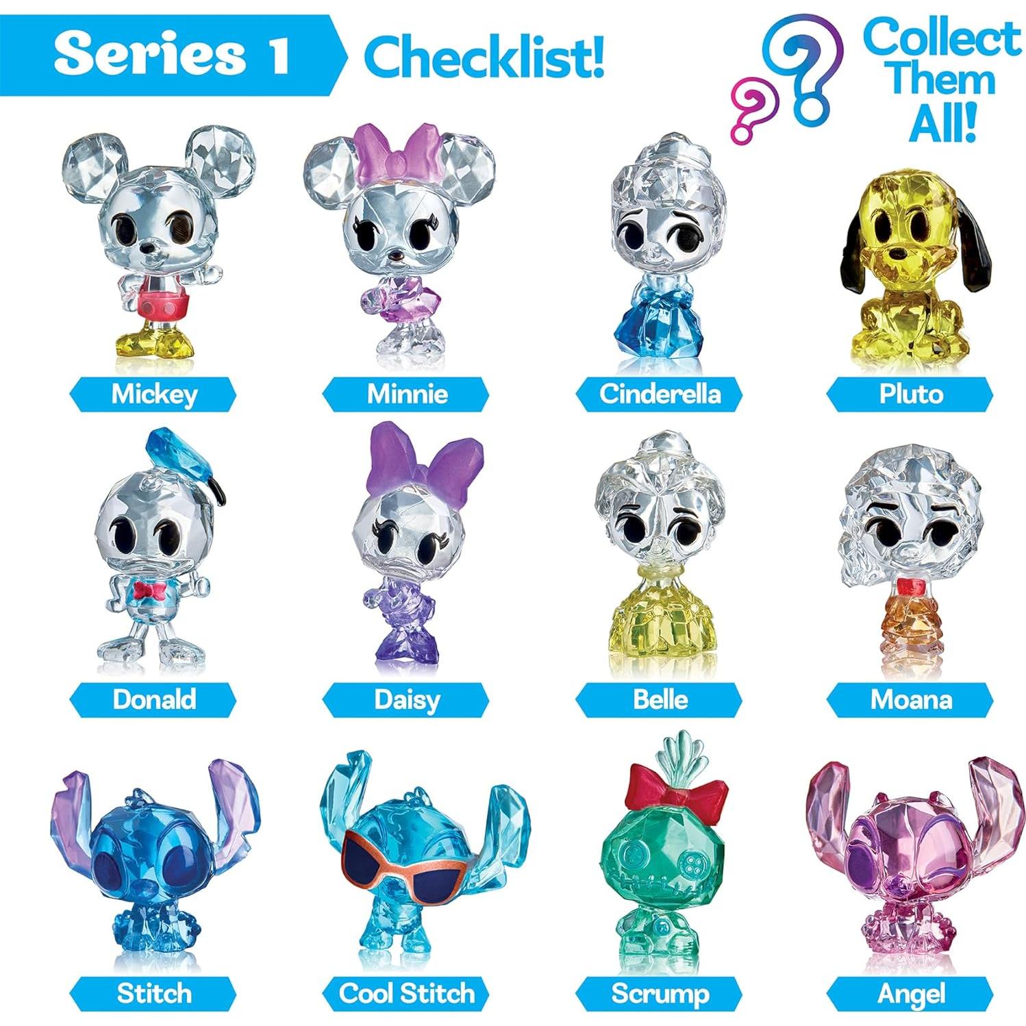Mini Figuras de Cristal Disney Cra-Z-Art Serie 1 3,81 cm