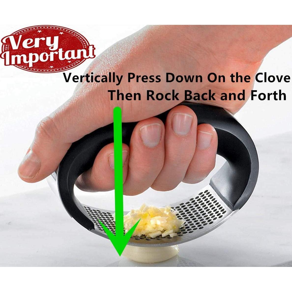 Prensa de Ajo Yhtawoo Acero Inoxidable Ergonomica 0.068kg