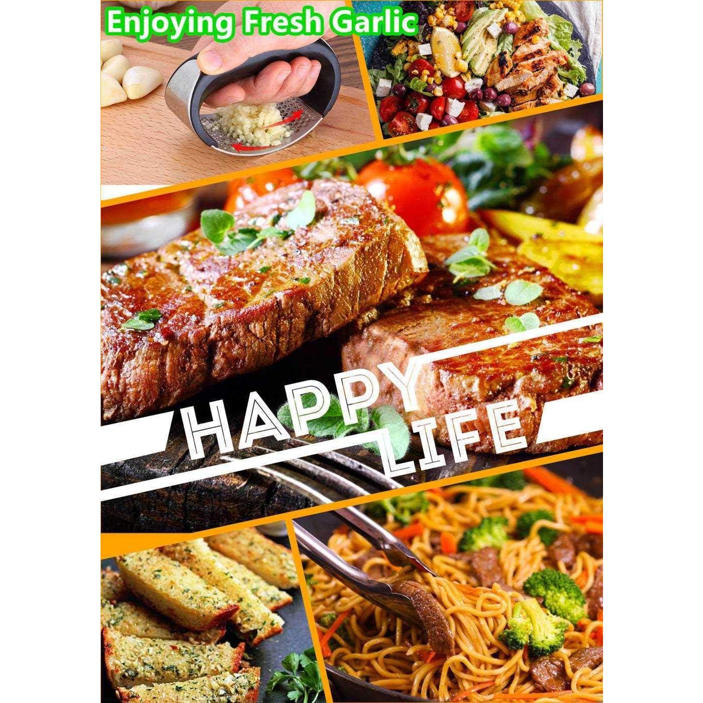 Prensa de Ajo Yhtawoo Acero Inoxidable Ergonomica 0.068kg