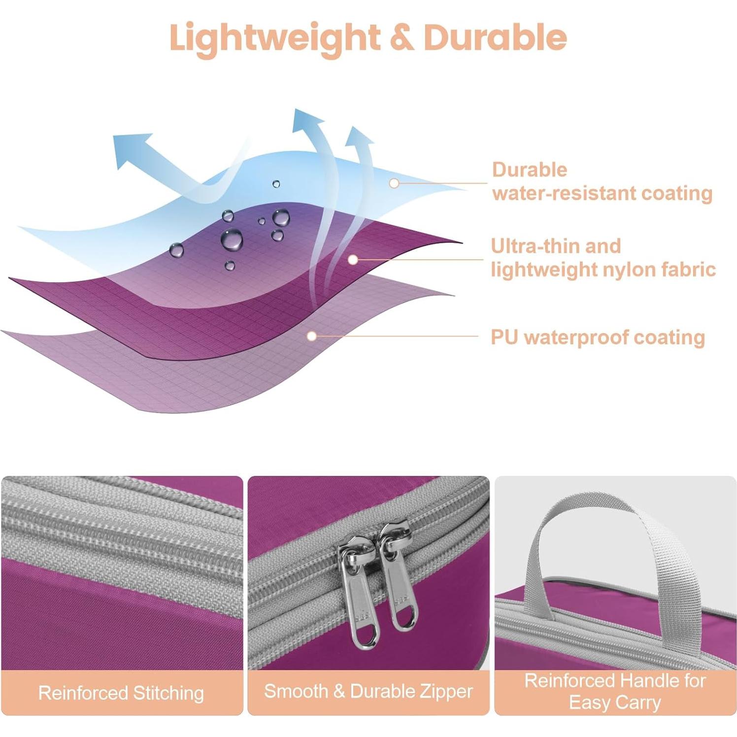 Cubos de Compresión Cambond 4 Set para Viaje Unisex