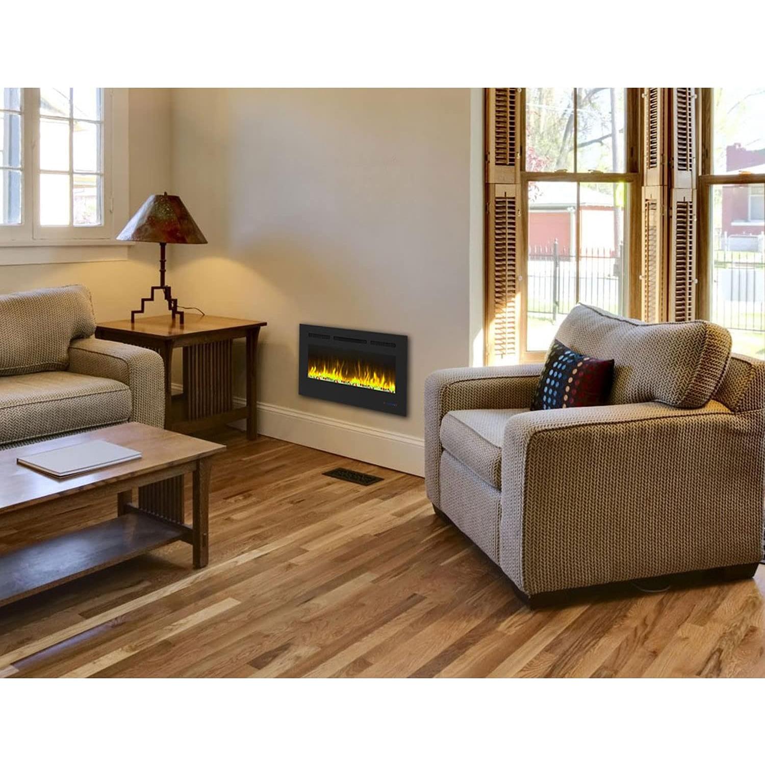 Chimenea Eléctrica Cheerway Roamer 42" con Control Remoto