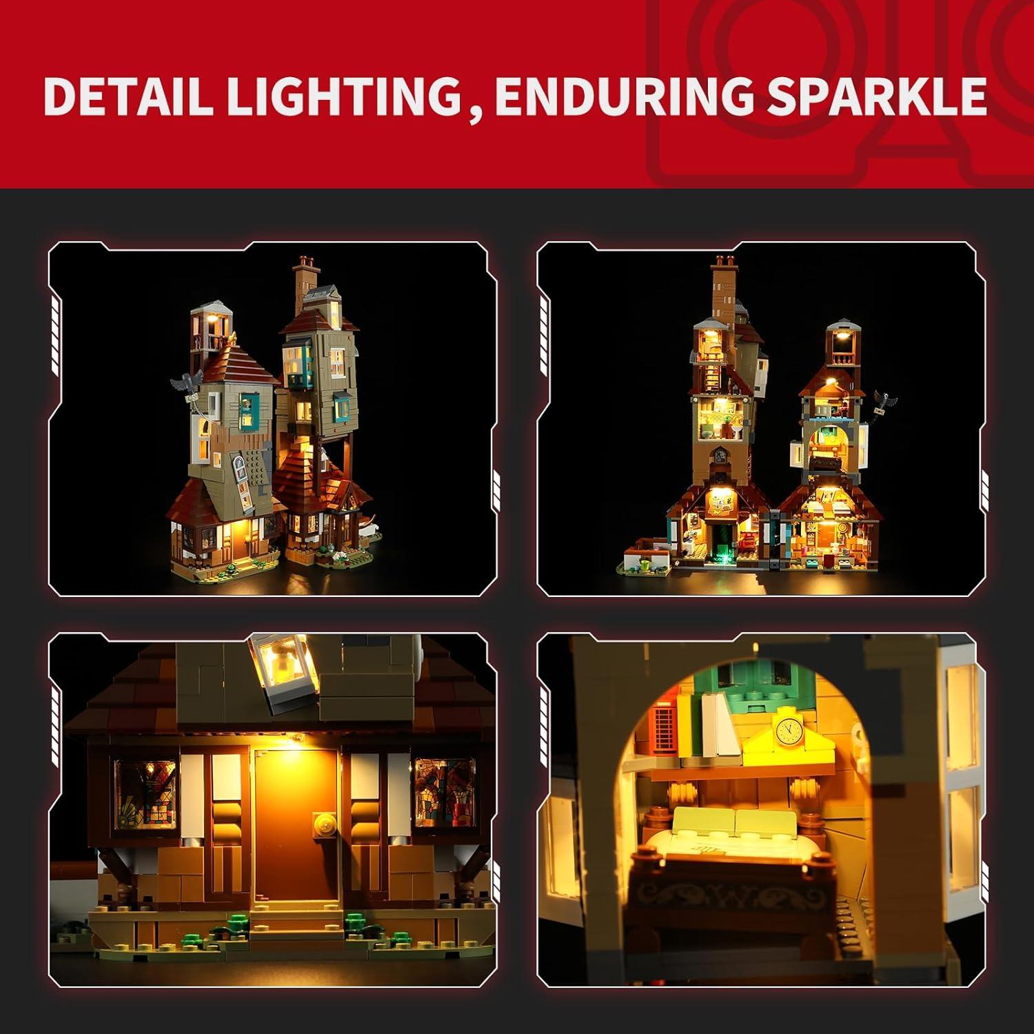 Kit de Luz LED BRIKSMAX para Lego La Madriguera 76437