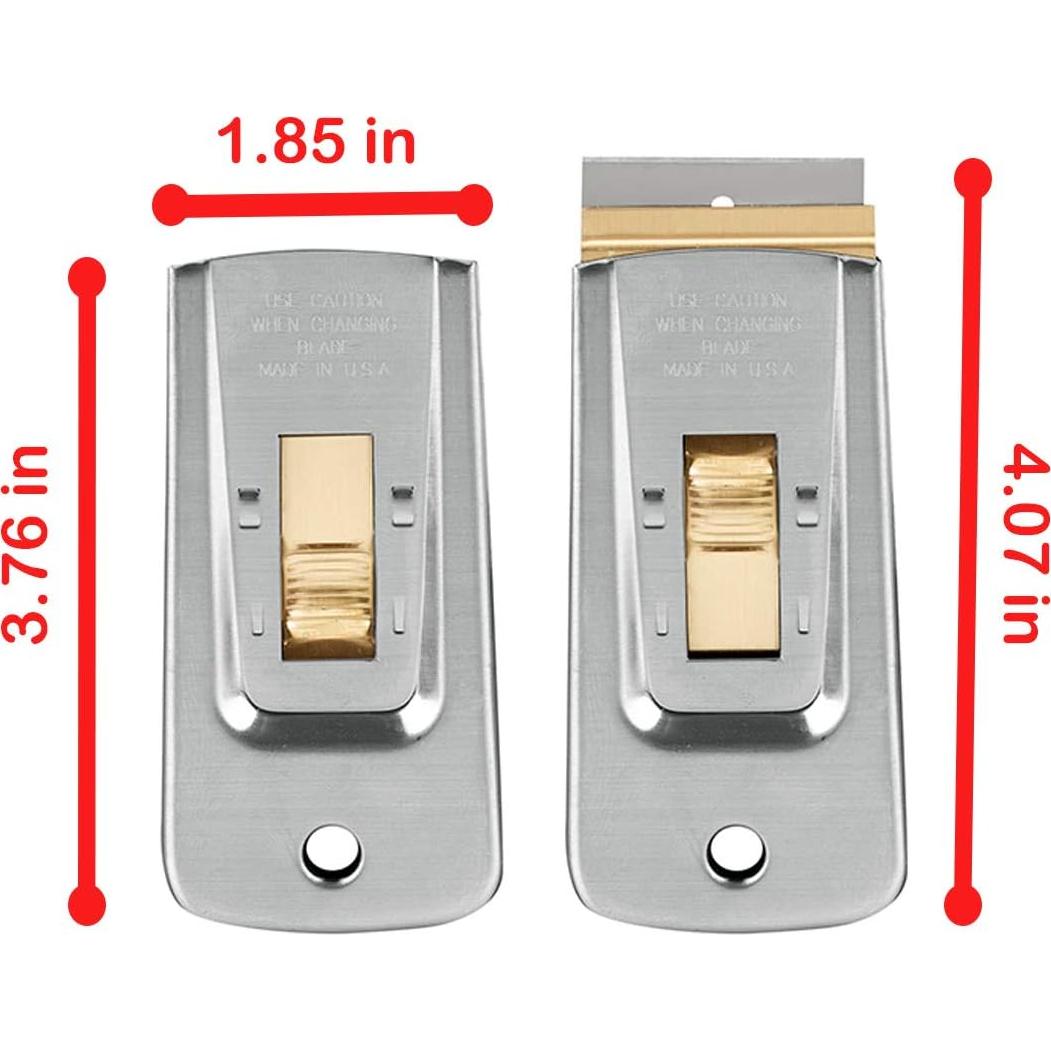 Raspador de Cuchilla de Afeitar WEUPE con 5 Repuestos