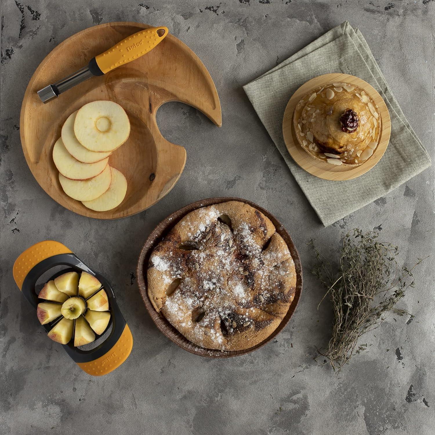 Cortador y Descorazonador de Manzanas Deiss PRO Acero Inoxidable