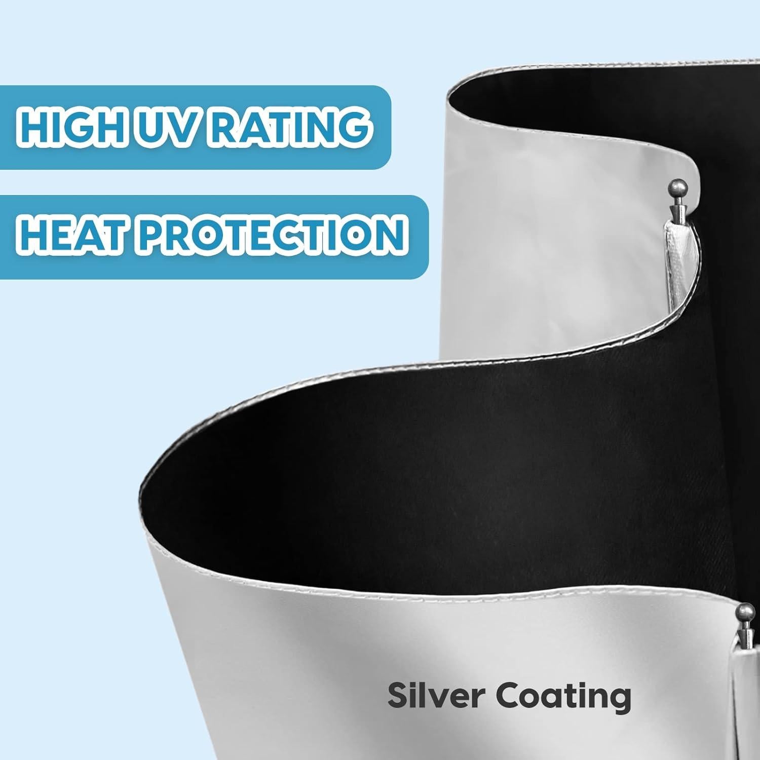 Paraguas ZOMAKE Plegable UV Automático Compacto 30 cm