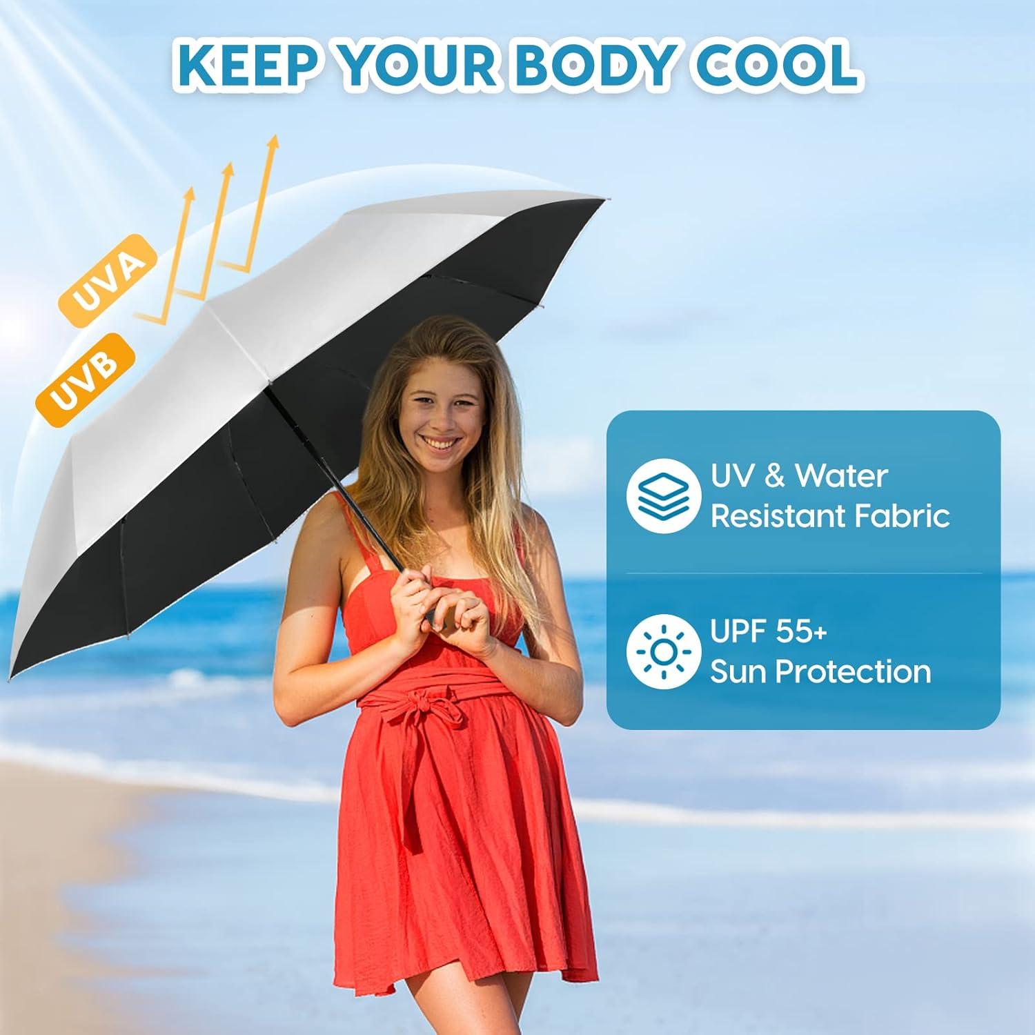 Paraguas ZOMAKE Plegable UV Automático Compacto 30 cm