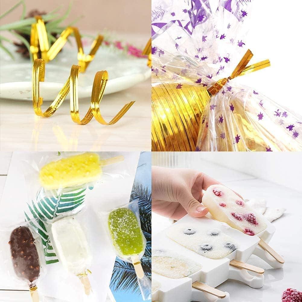 Juego de Moldes de Silicona para Paletas Meajore Ovalados 21.2 cm