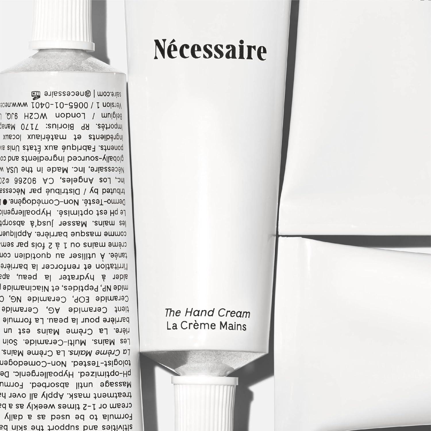 Crema de Manos Nécessaire 65.2 ml - Hidratante Sin Fragancia