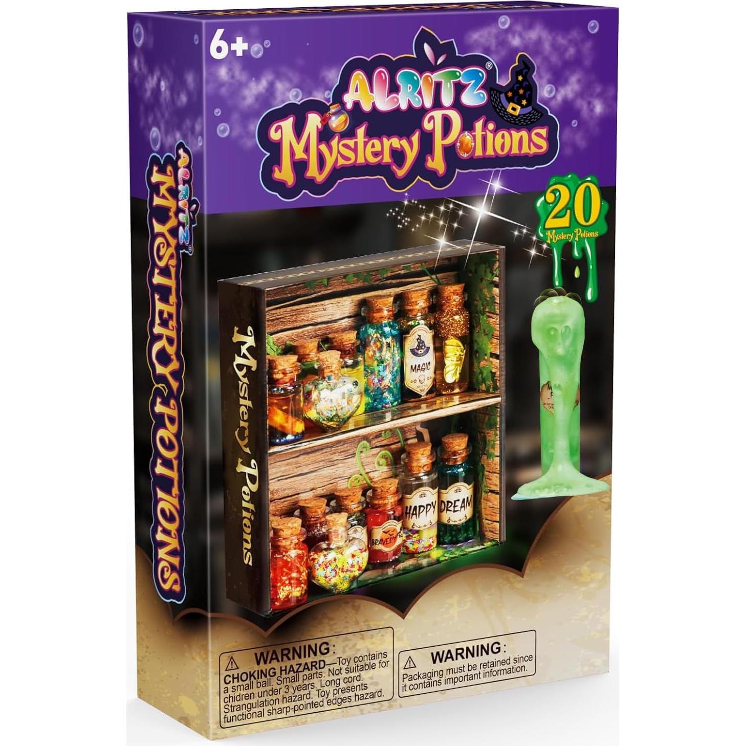 Kit de Pociones Mágicas Alritz 20 Botellas para Niños