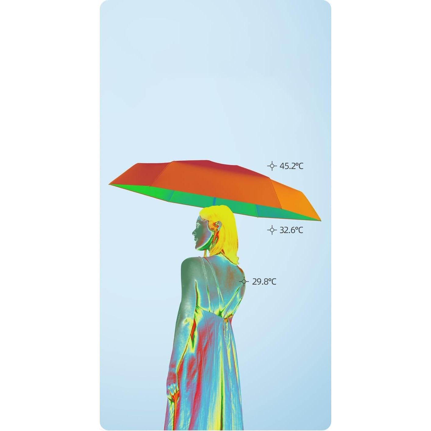 Mini Paraguas de Viaje Kaqui - Compacto y Ligero con UV