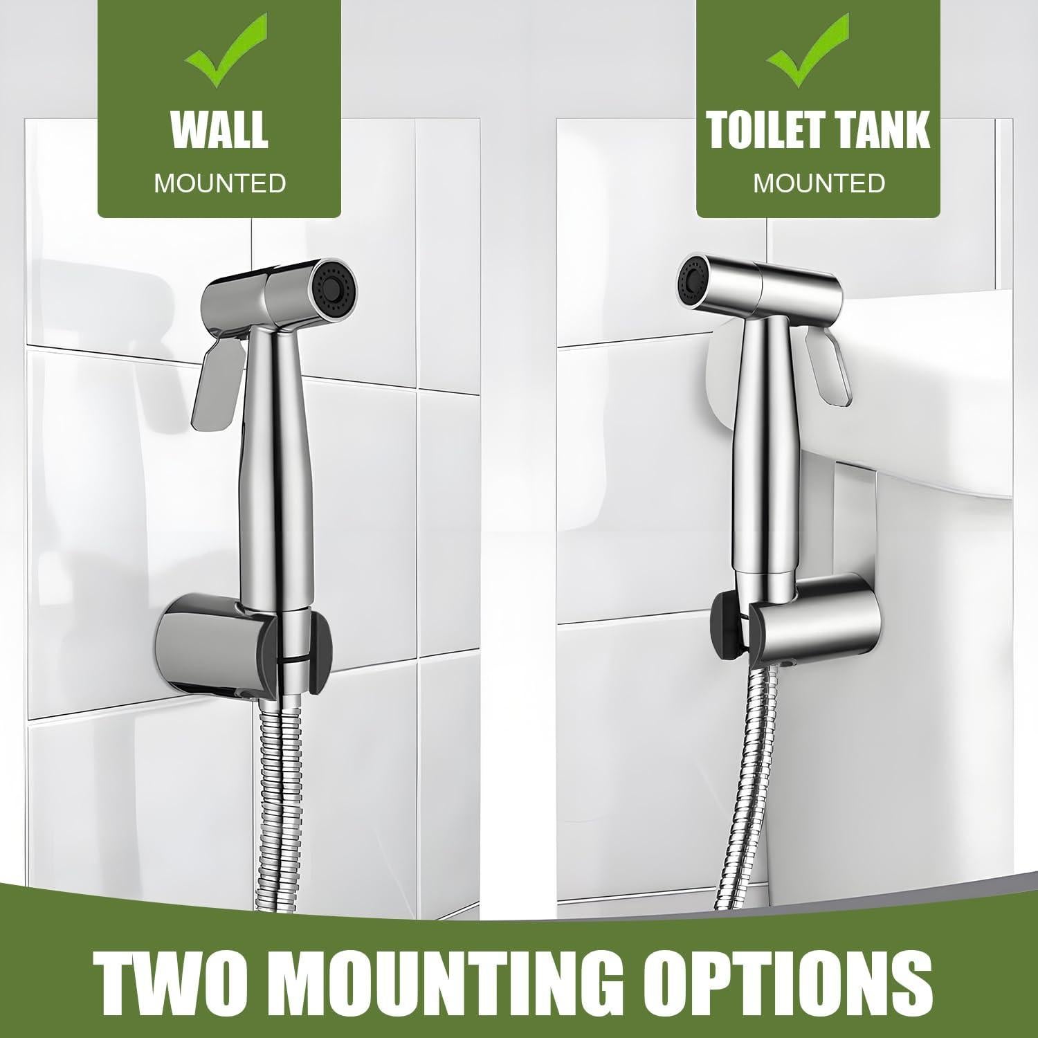 Rociador de Bidet de Mano GASLIKE Acero Inoxidable 100cm