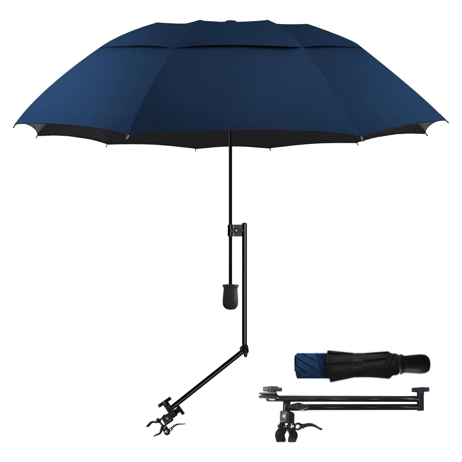 Paraguas de Golf HOBVO G1 UPF 50+ Ajustable 135 cm Azul