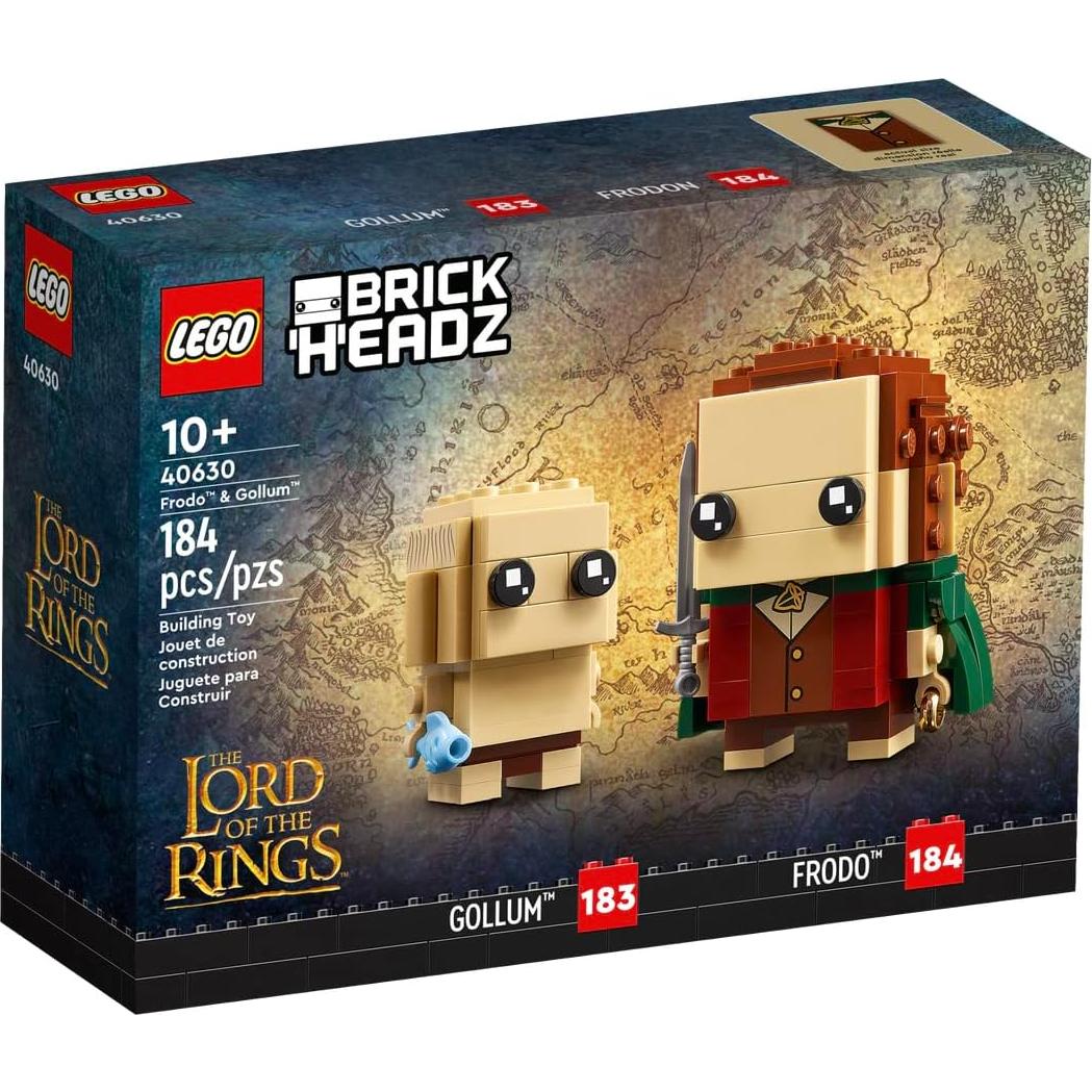 LEGO BrickHeadz Frodo y Gollum 40630 El Señor de los Anillos