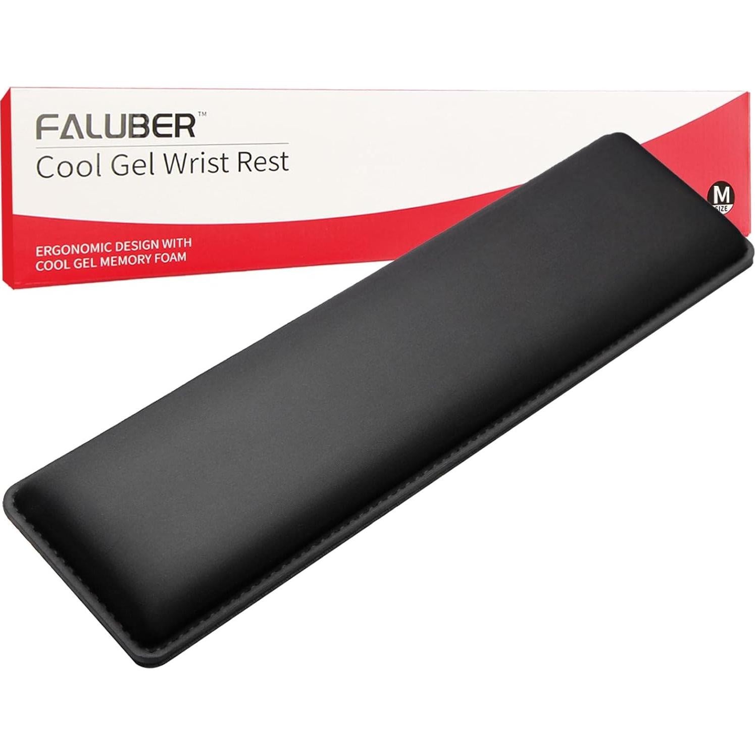 Reposamuñecas Ergonómico Faluber para Teclado TKL 36.3x8.9cm